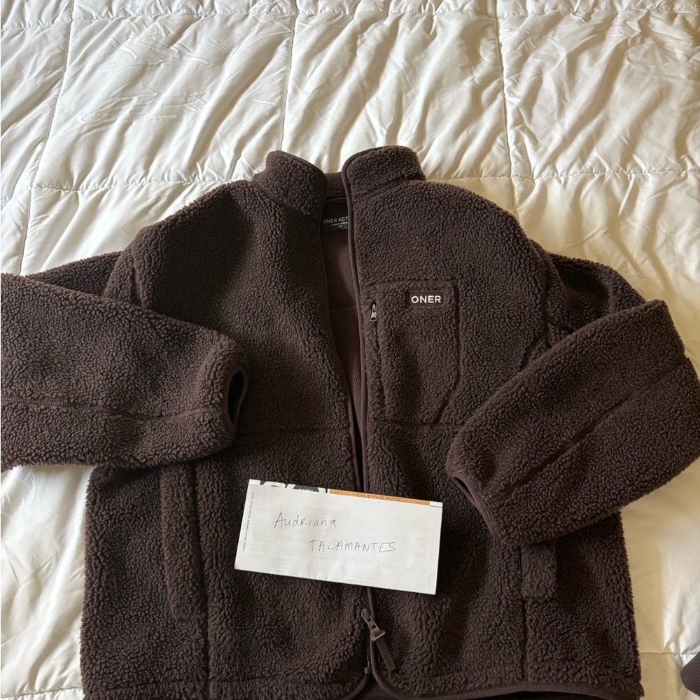 Oner Active Fleece Jacket - Umber Brown